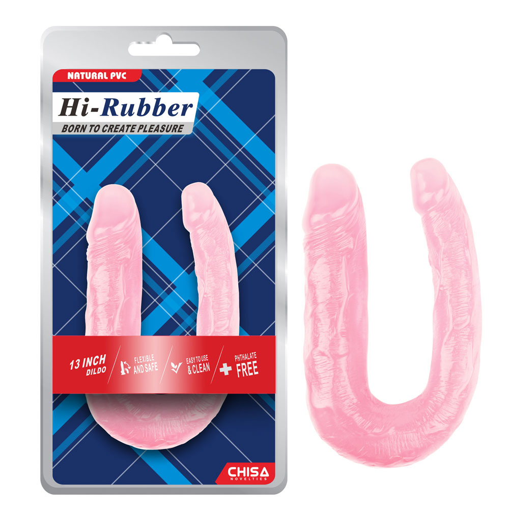 13 ນິ້ວ Dildo-Pink