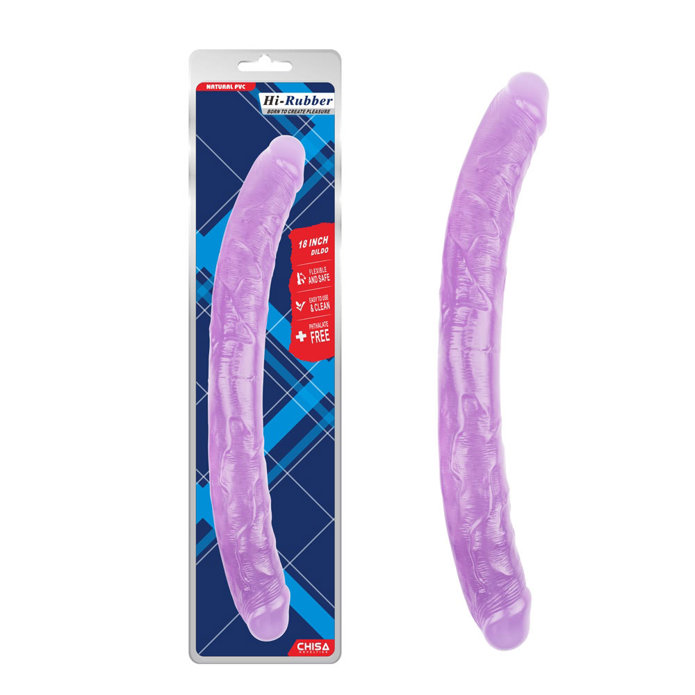 18 ນິ້ວ Dildo-ສີມ່ວງ