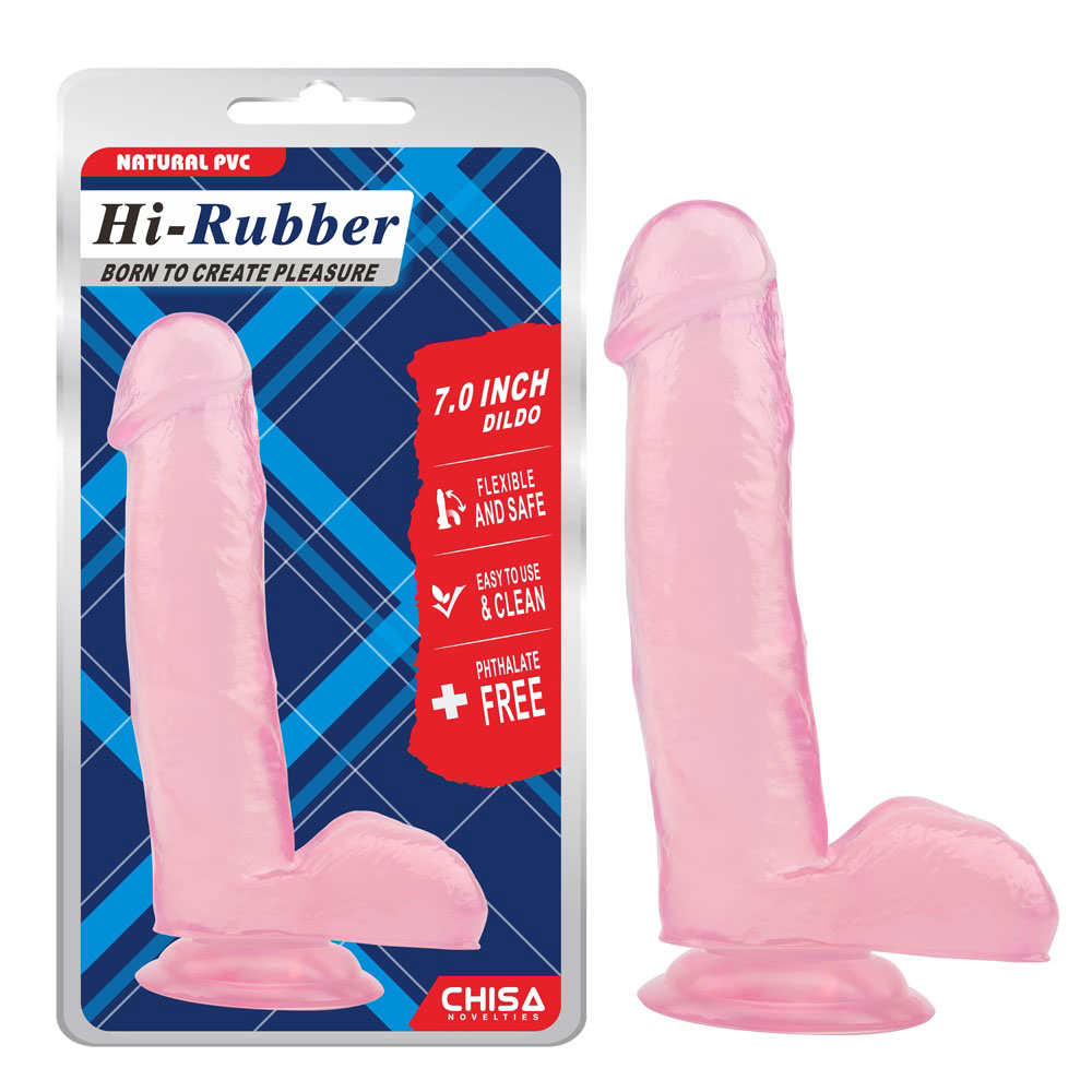 7.0 ນິ້ວ Dildo-Pink