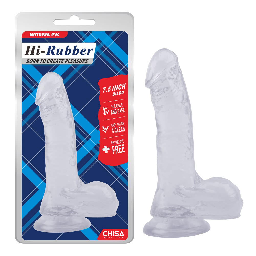 7.5 ນິ້ວ Dildo-Clear