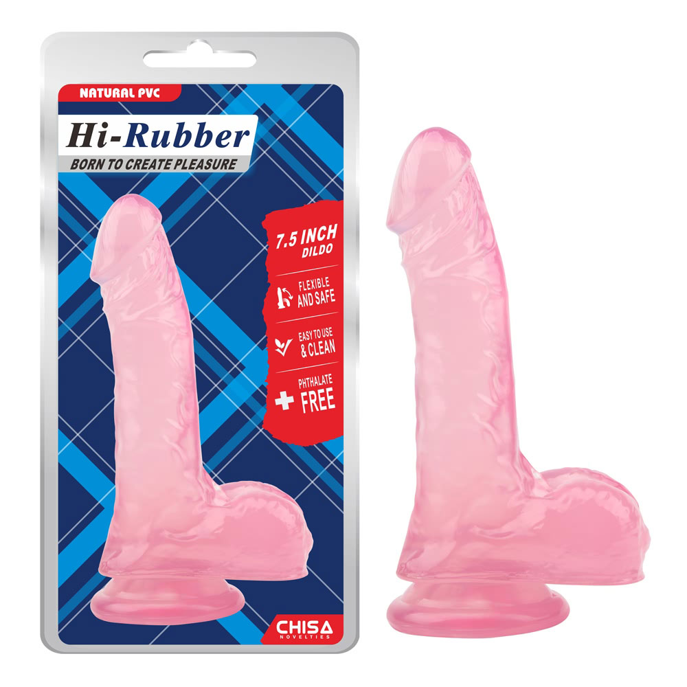 7.5 ນິ້ວ Dildo-Pink