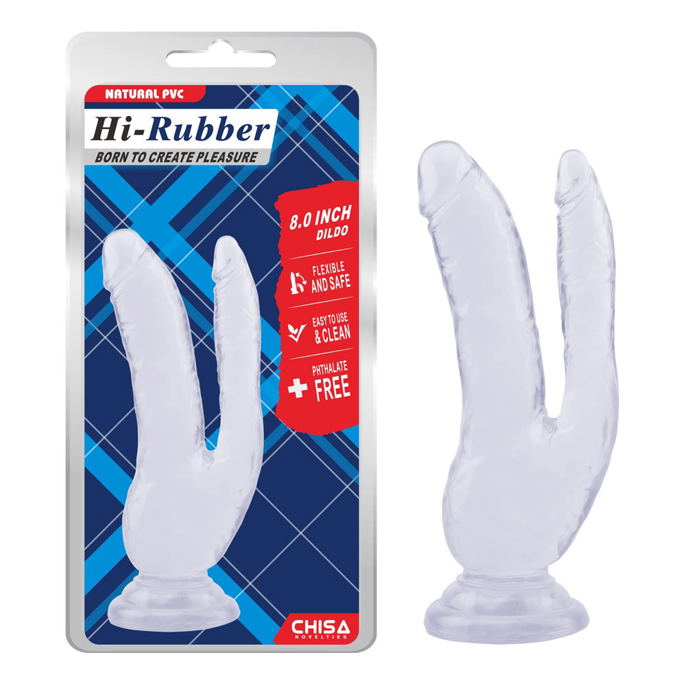 8.0 ນິ້ວ Dildo-Clear
