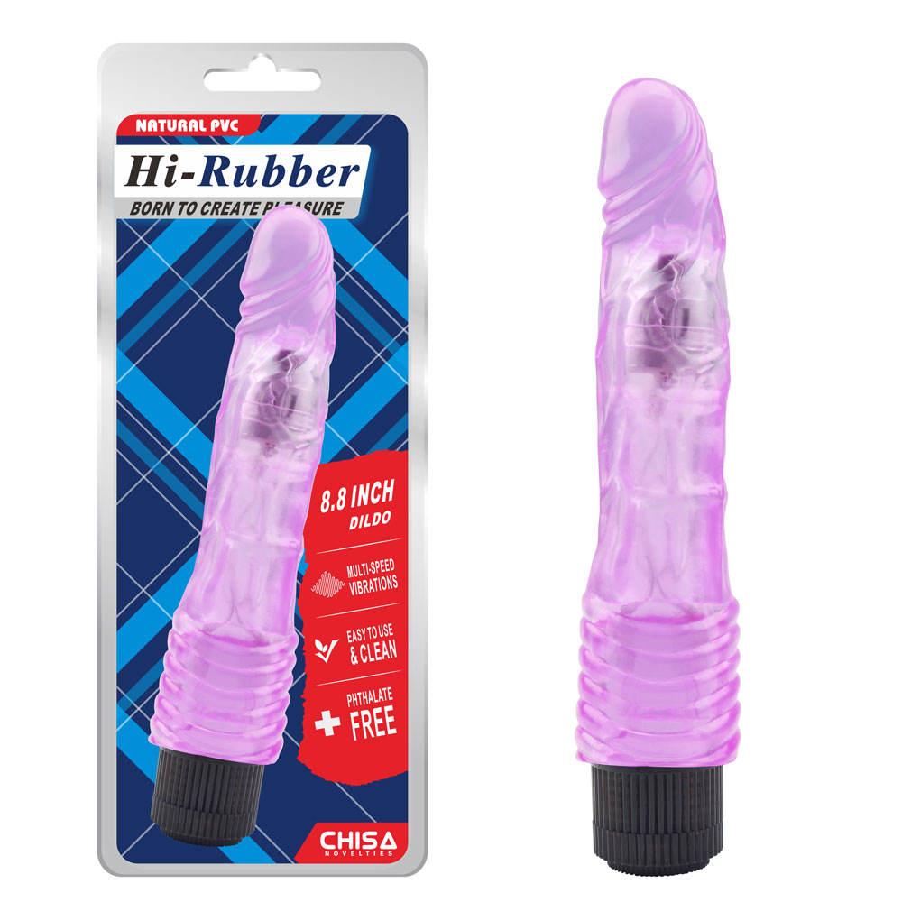 8.8 ນິ້ວ Dildo-ສີມ່ວງ