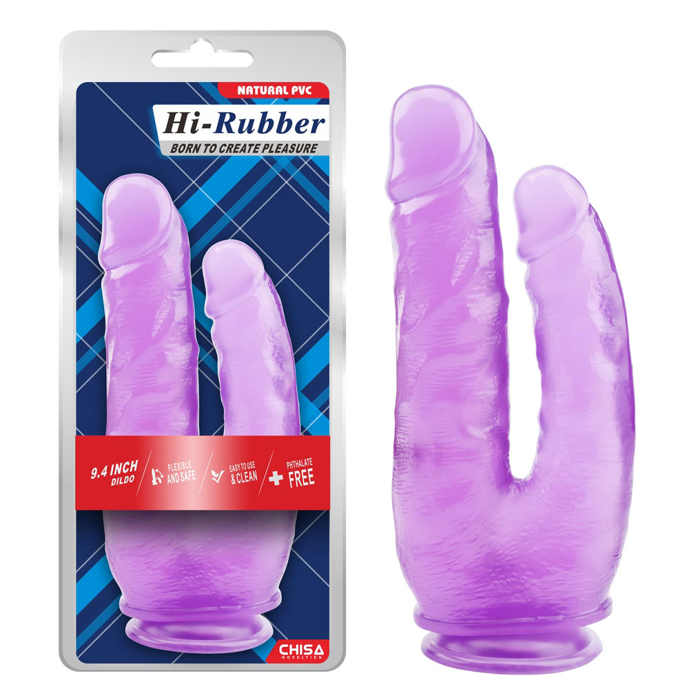 9.4 ນິ້ວ Dildo-ສີມ່ວງ