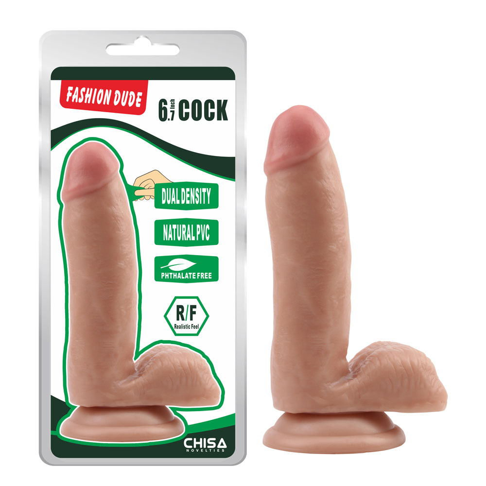 ຄົນອັບເດດ: Dude-6.7 ນິ້ວ Cock-Flesh