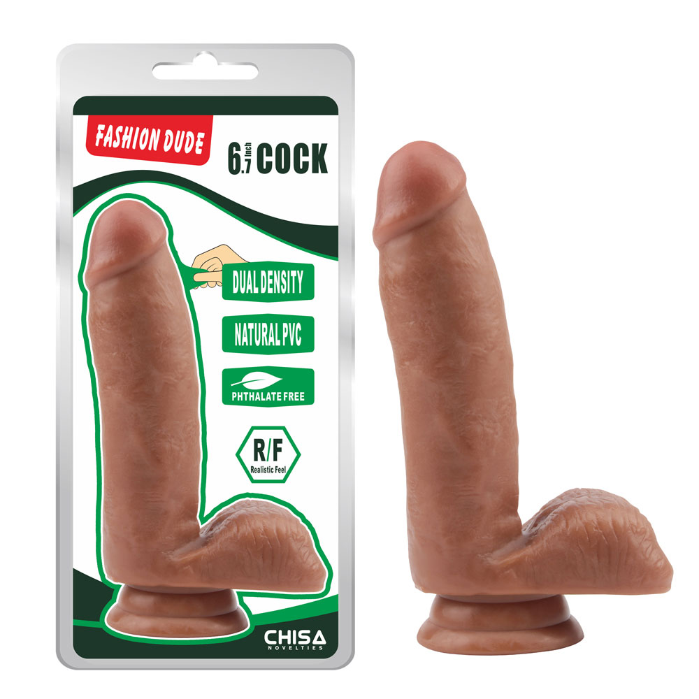 ແຟຊັ່ນ Dude-6.7 ນິ້ວ Cock-Latin