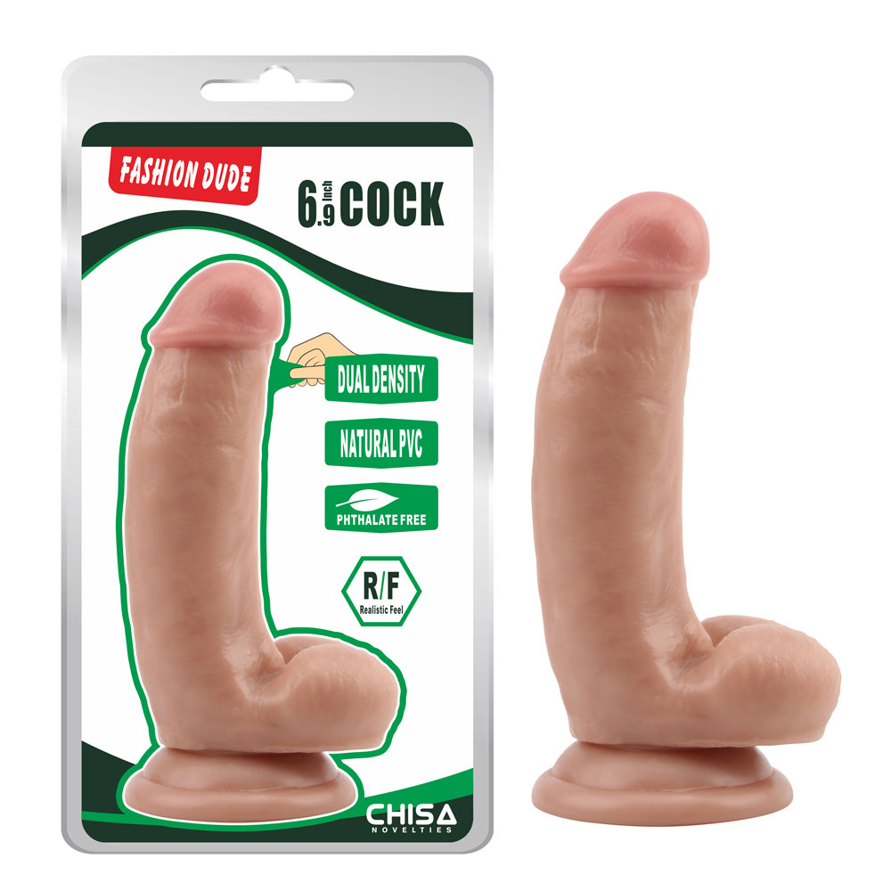 ຄົນອັບເດດ: Dude-6.9 ນິ້ວ Cock-Flesh