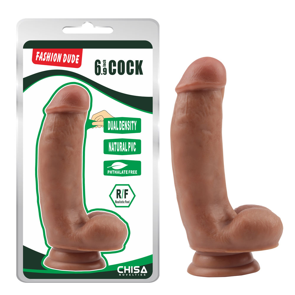 ແຟຊັ່ນ Dude-6.9 ນິ້ວ Cock-Latin