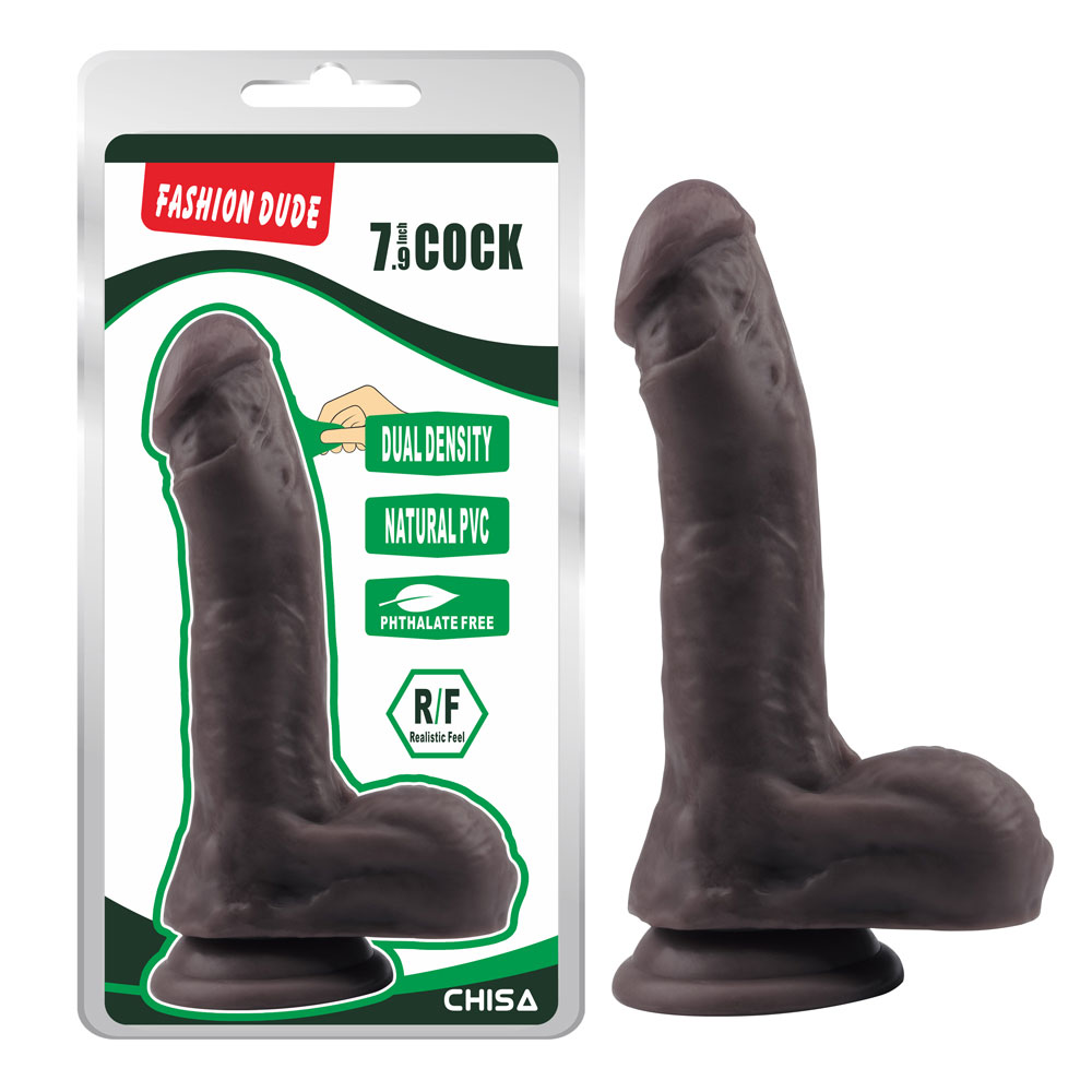 ແຟຊັ່ນ Dude-7.9 ນິ້ວ Cock-Brown