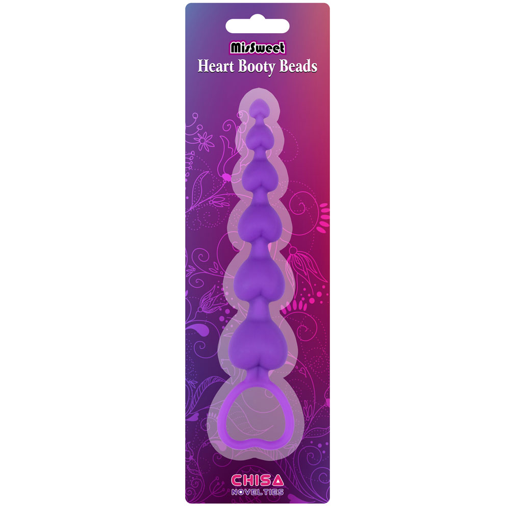 Heart Booty Beads-ສີມ່ວງ