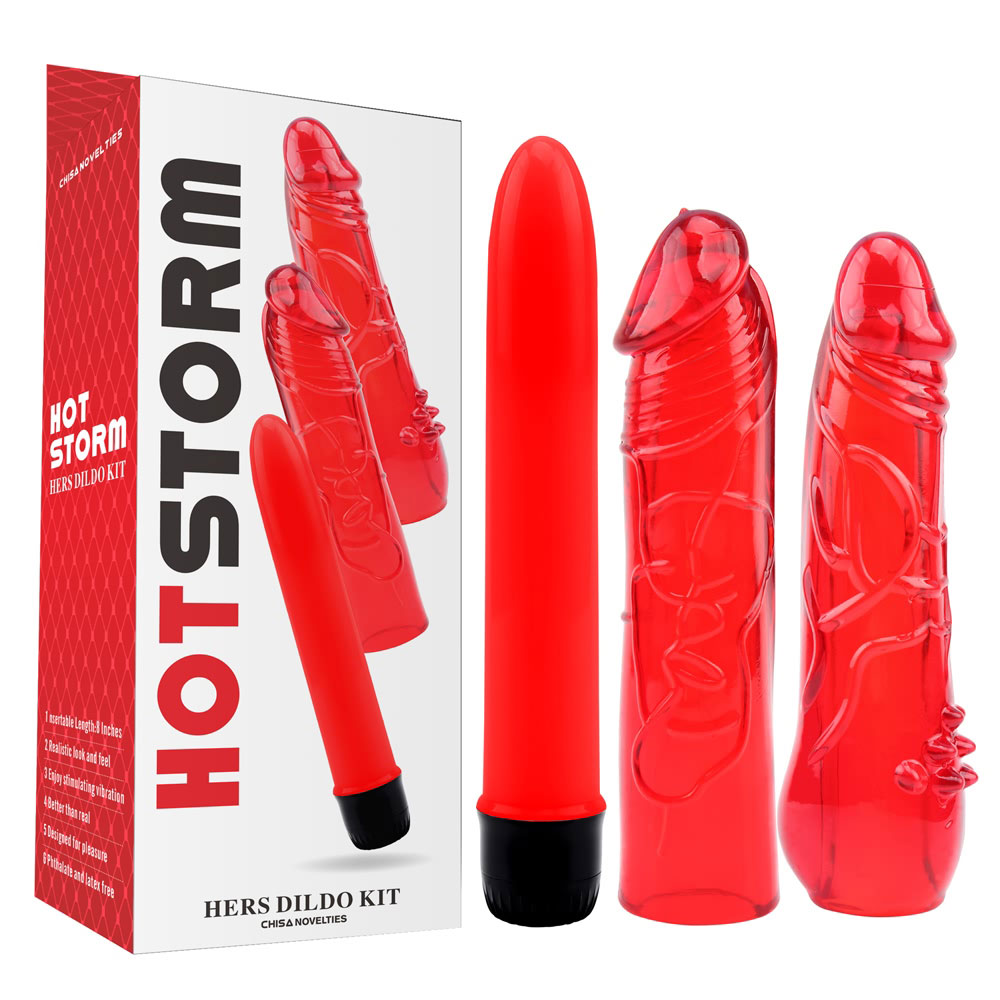 ຊຸດ Dildo ຂອງນາງ