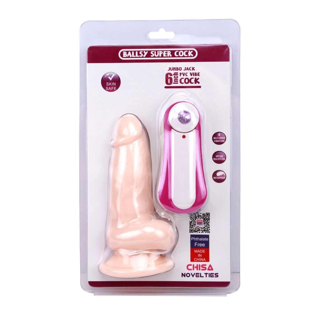 JUMBO JACK 6 ສັ່ນ Dildo
